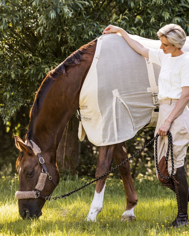 Cotton Fly Rug with belly cover