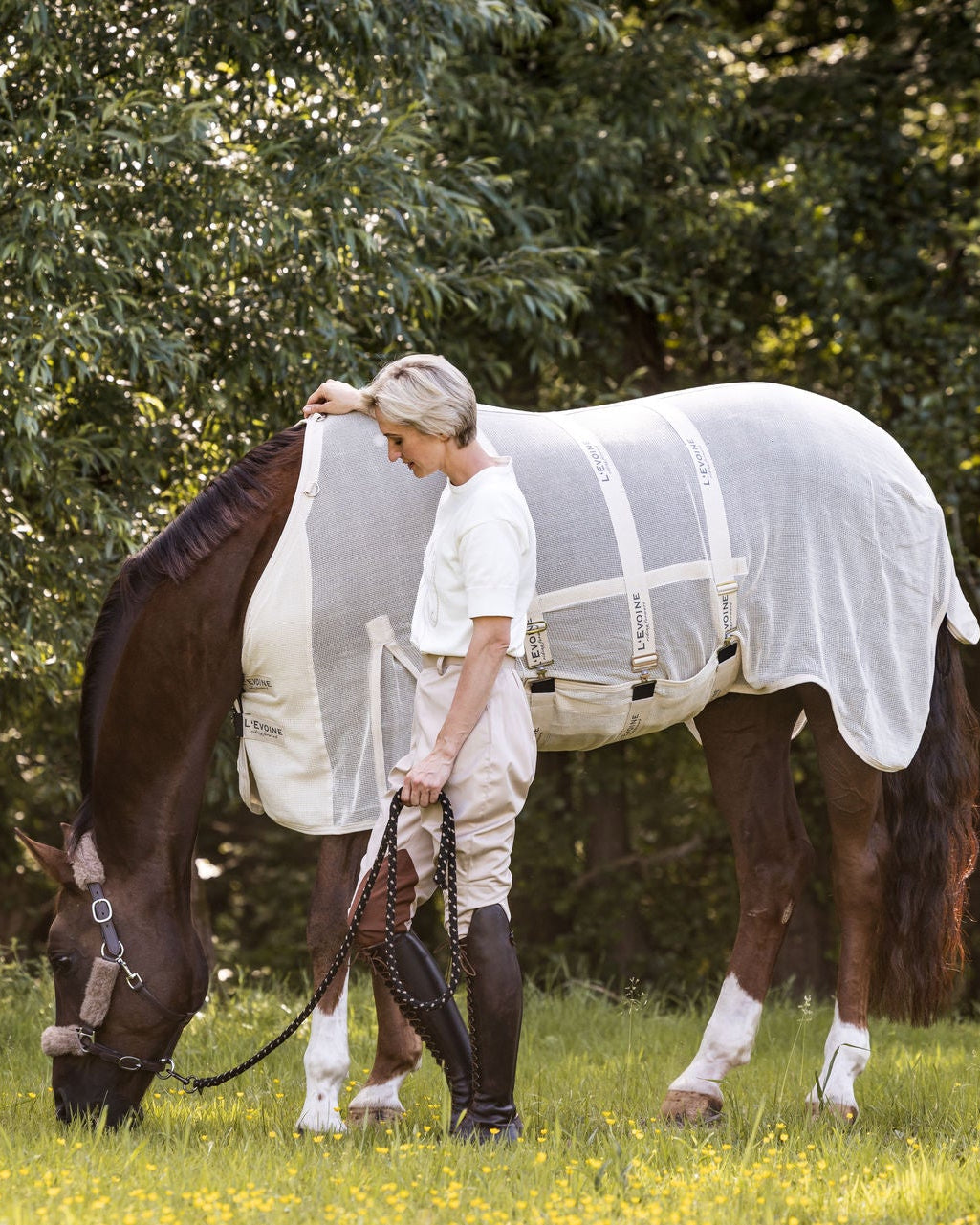 Cotton Fly Rug with belly cover