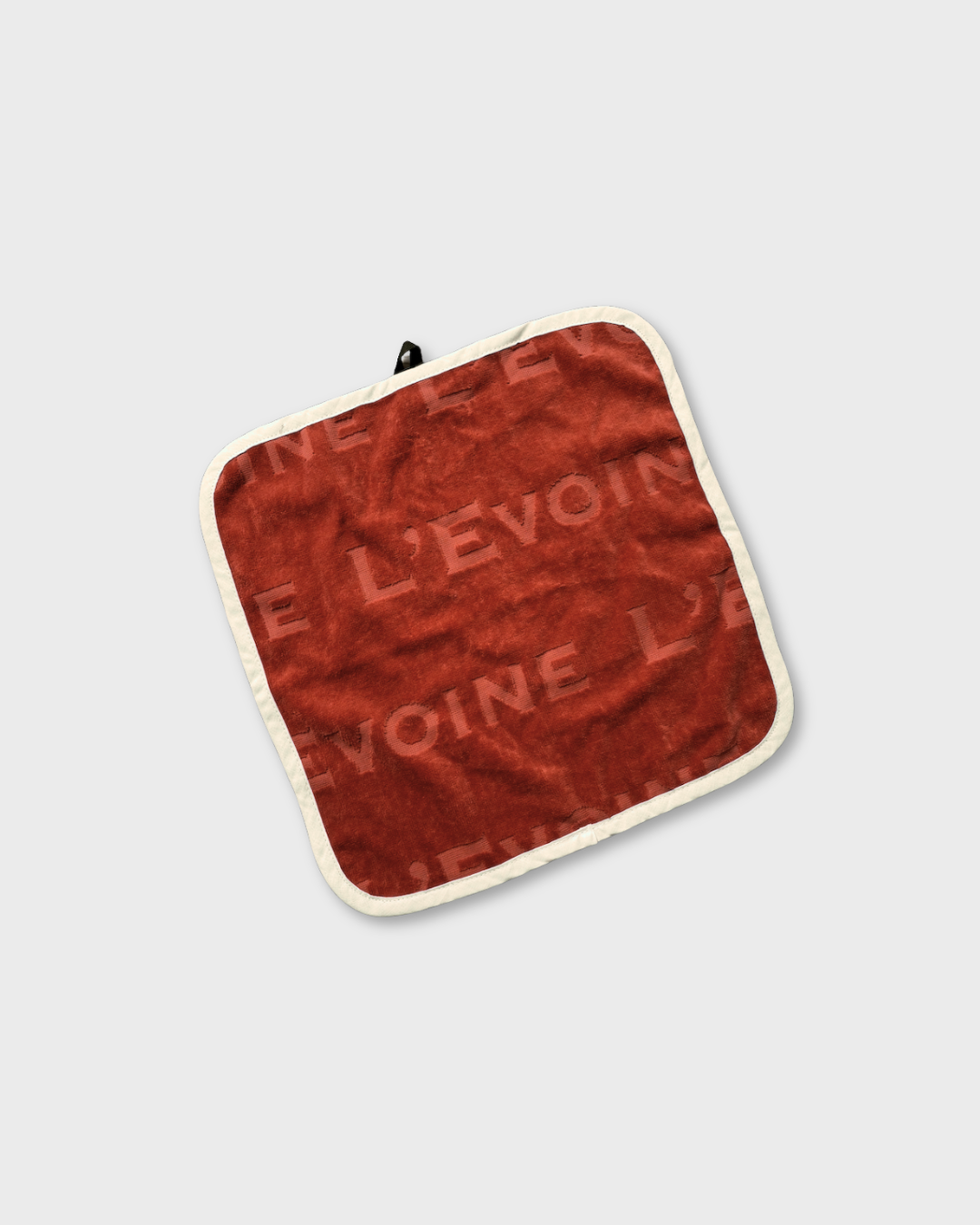 Le Bain Frottee Set burnt red