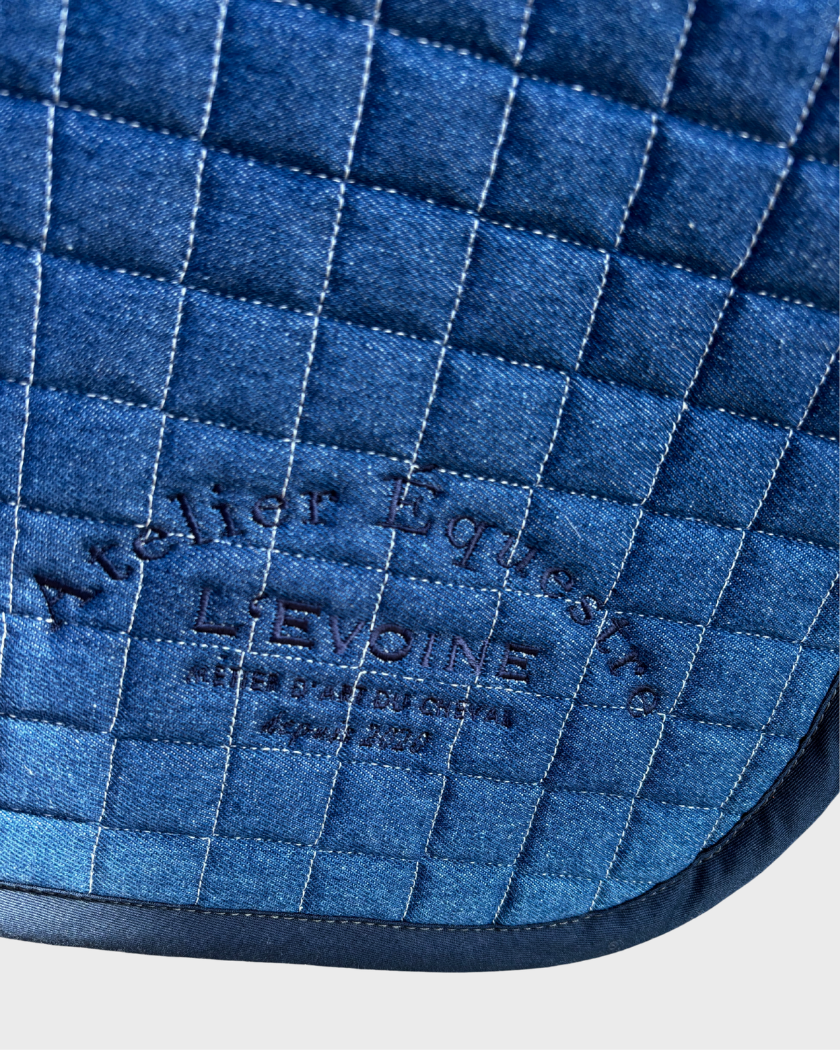 Dressage Saddle Pad Denim / Sample Piece