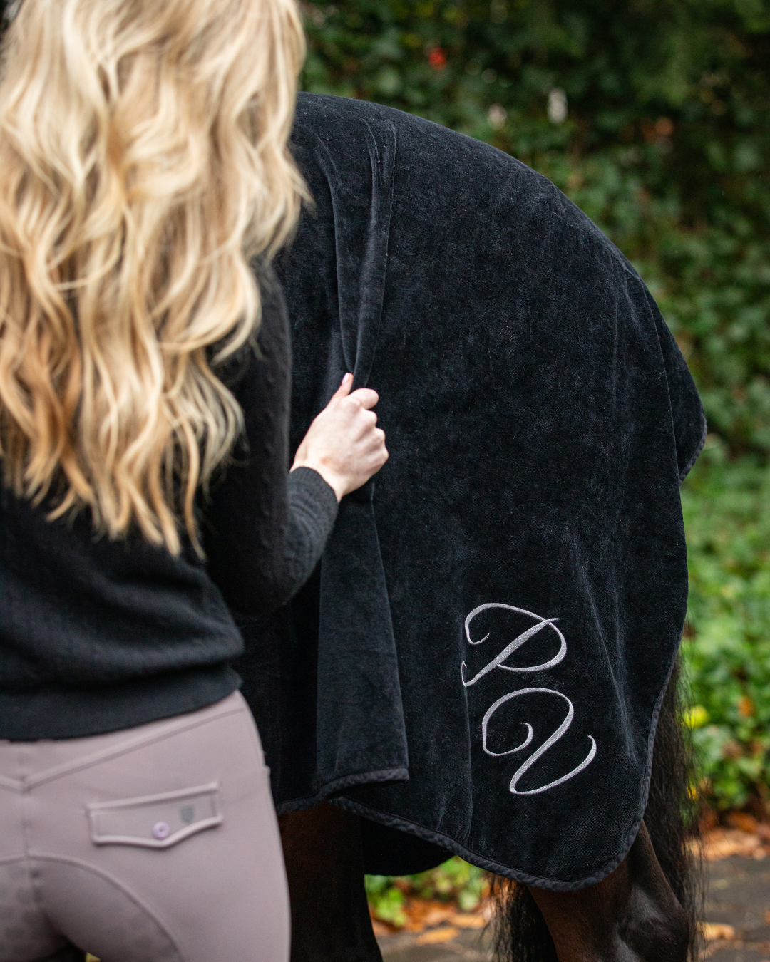 Abschwitzdecke Baumwolle Gris Perle