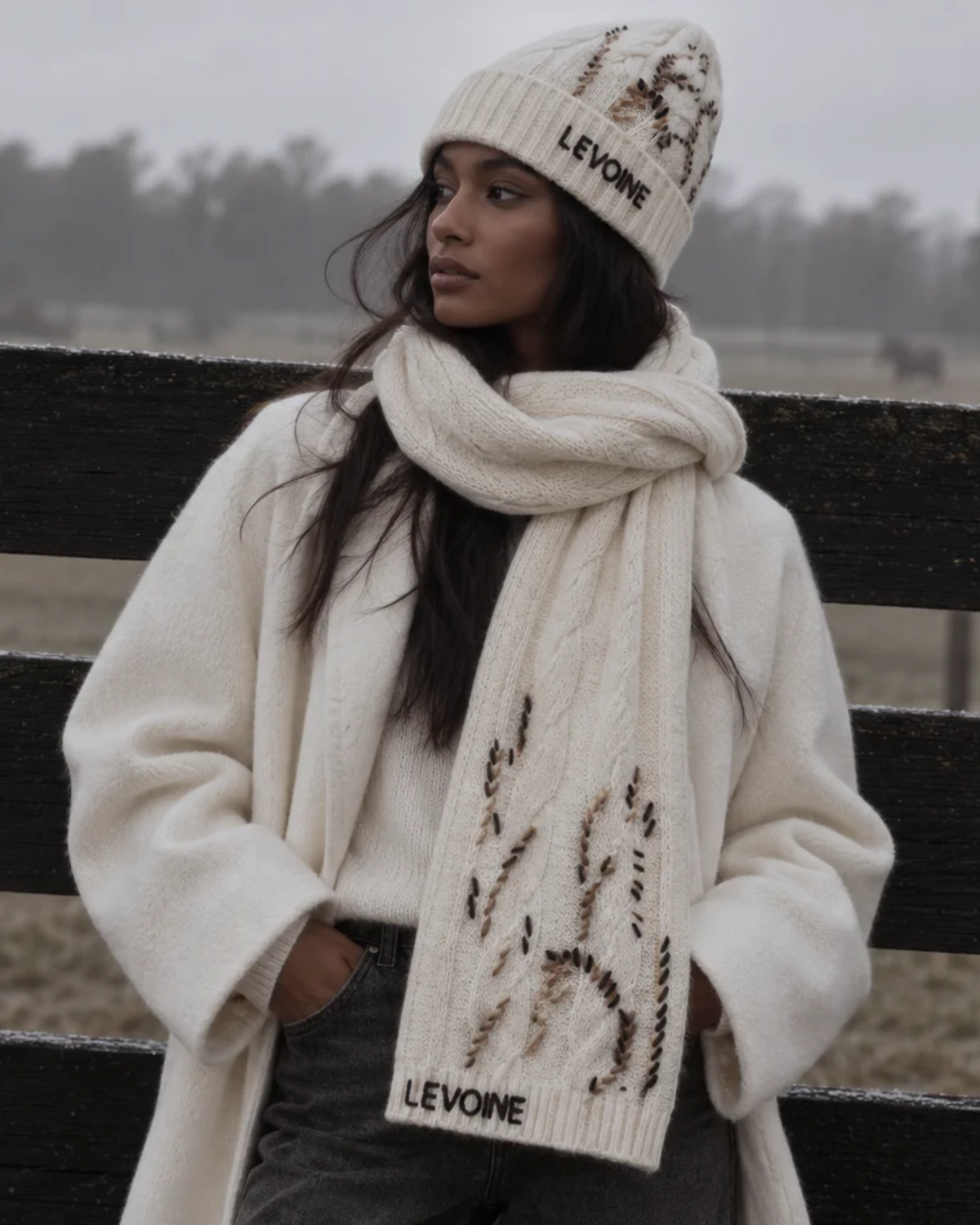 Alpaca Wool Scarf Chevaux Nomades
